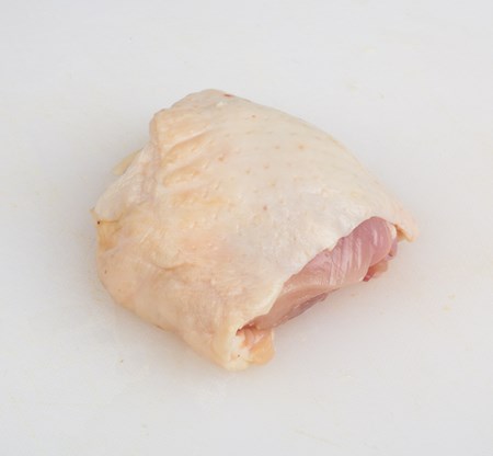 Chicken thigh boneless skin on